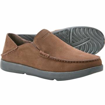 Island Surf Men's South Beach Leather Shoes - Brown