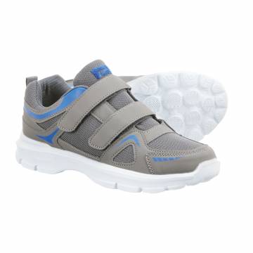 Ultralight Men's 2-Strap Athletic Shoes - Grey