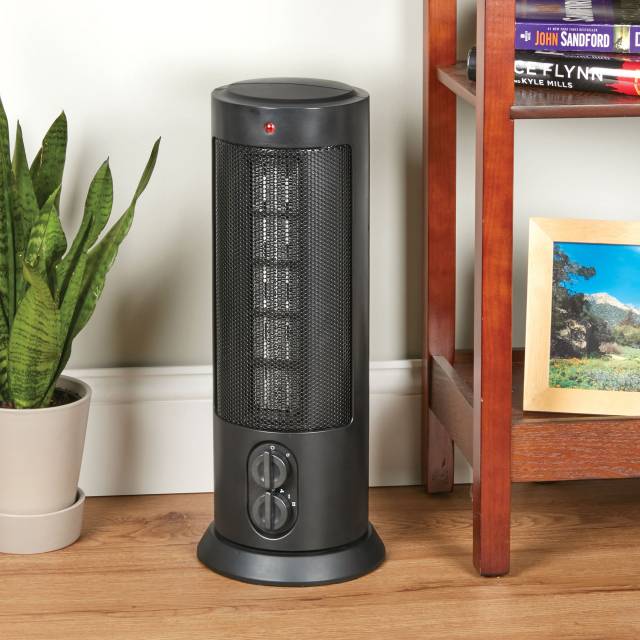 EZ Heat 1500W Oscillating Tower Heater