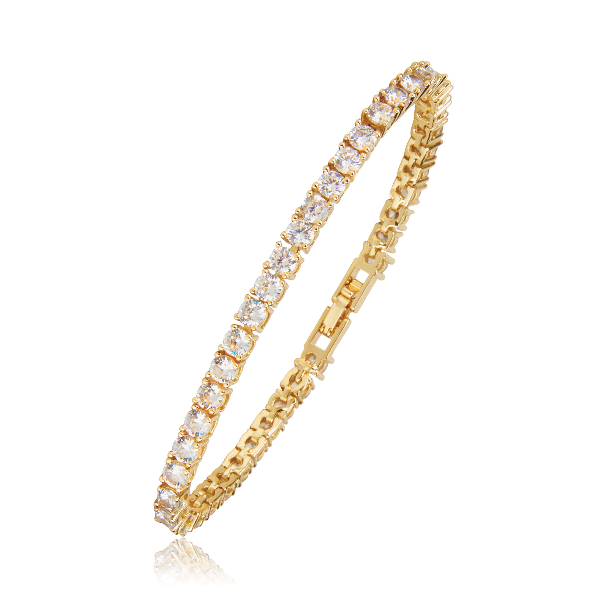 HMY Cubic Zirconia Tennis Bracelet