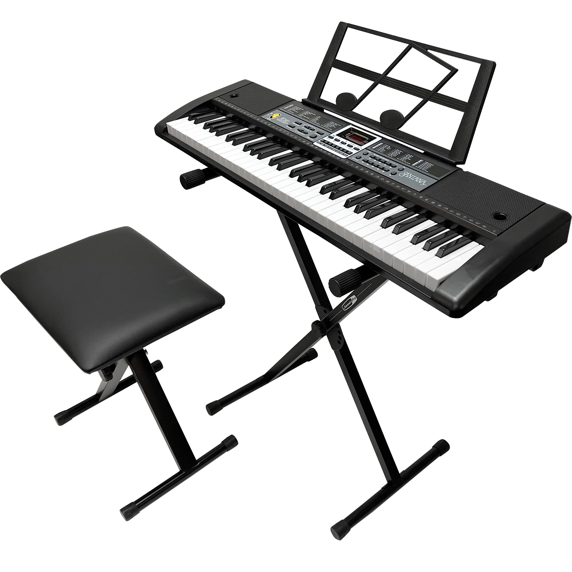 Santana Sounds 61-Key Electric Keyboard Kit