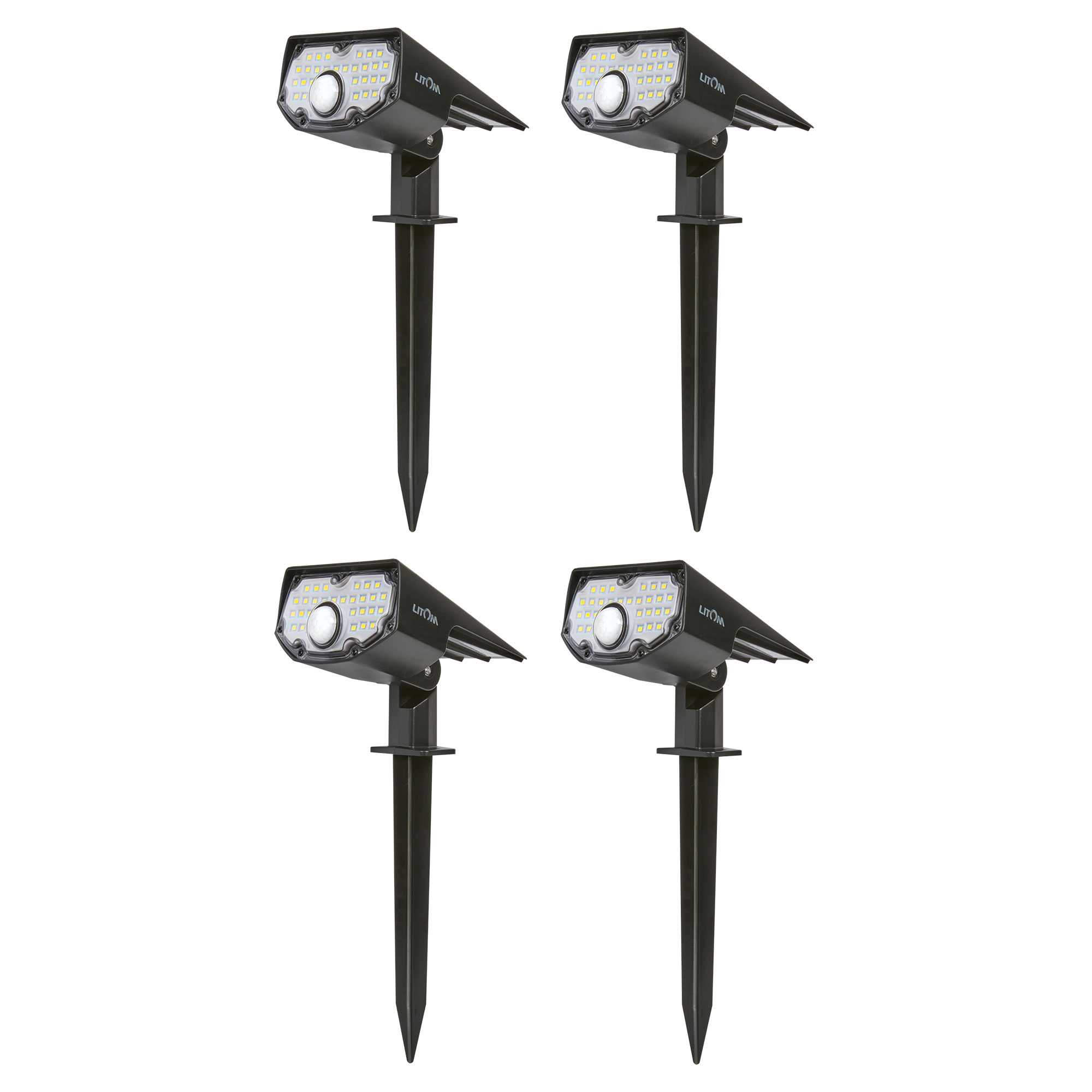 Litom LED Solar Lights - 4 Pack