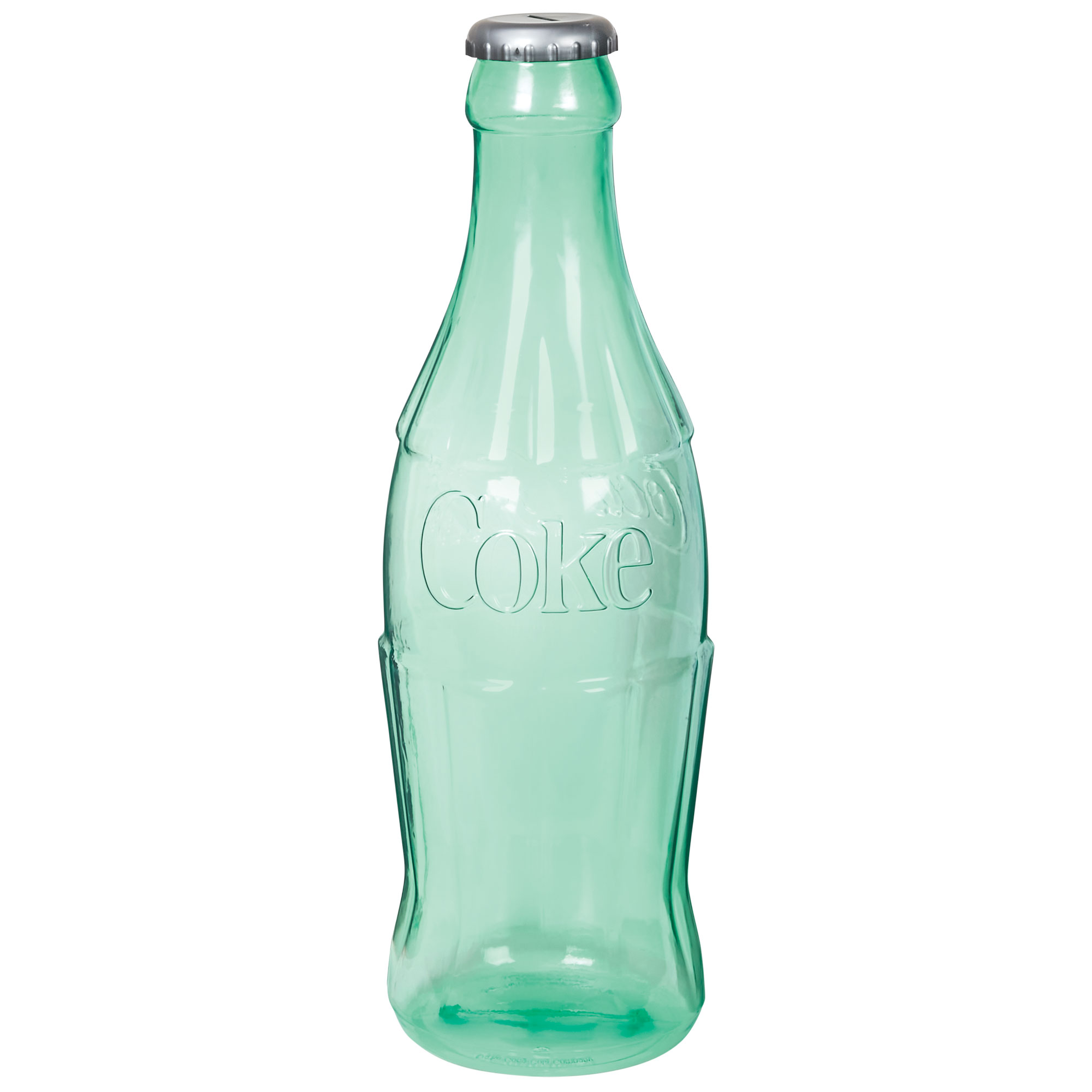 Coca-Cola Bottle Bank - Clear