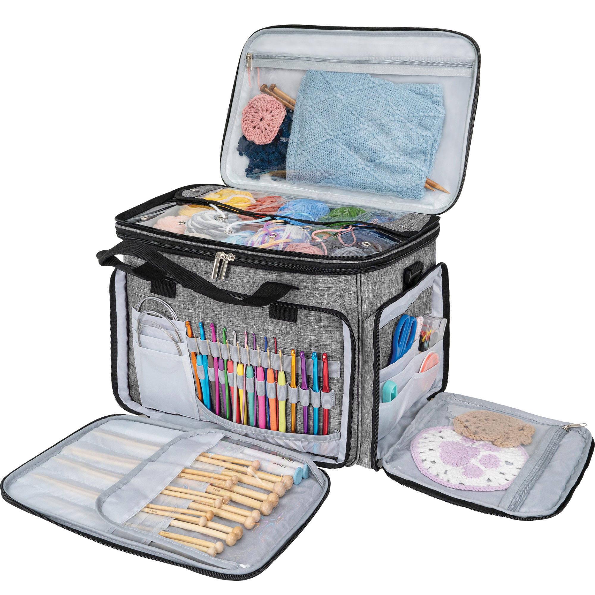Pavilia Knitting Bag and Storage Tote