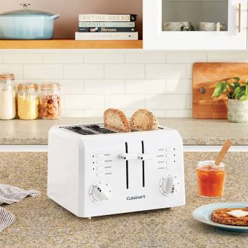 Cuisinart 4-Slice Electric Toaster - White