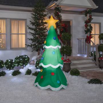 Inflatable 7-Foot Christmas Tree Decoration