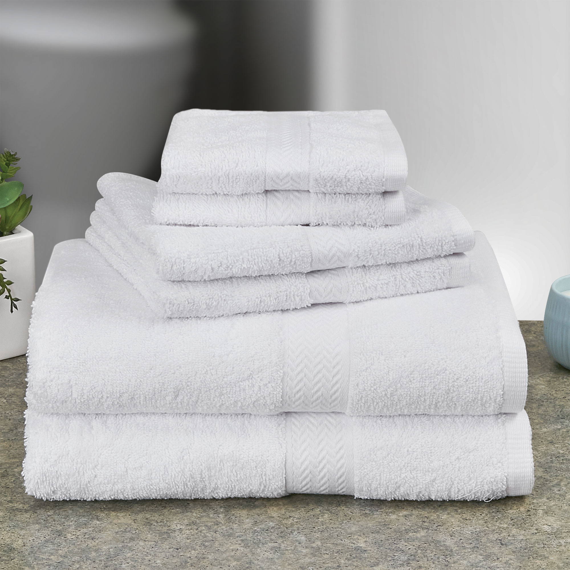 Martex 6-Piece Towel and Rug Set