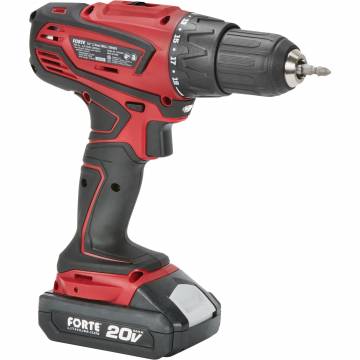 Forte Electric Drill/Driver Kit