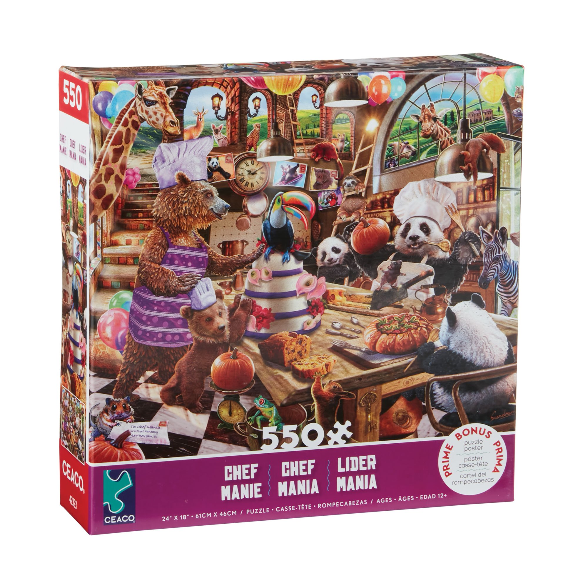 Chef Mania 550-Piece Puzzle