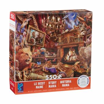 History Mania 550-Piece Puzzle