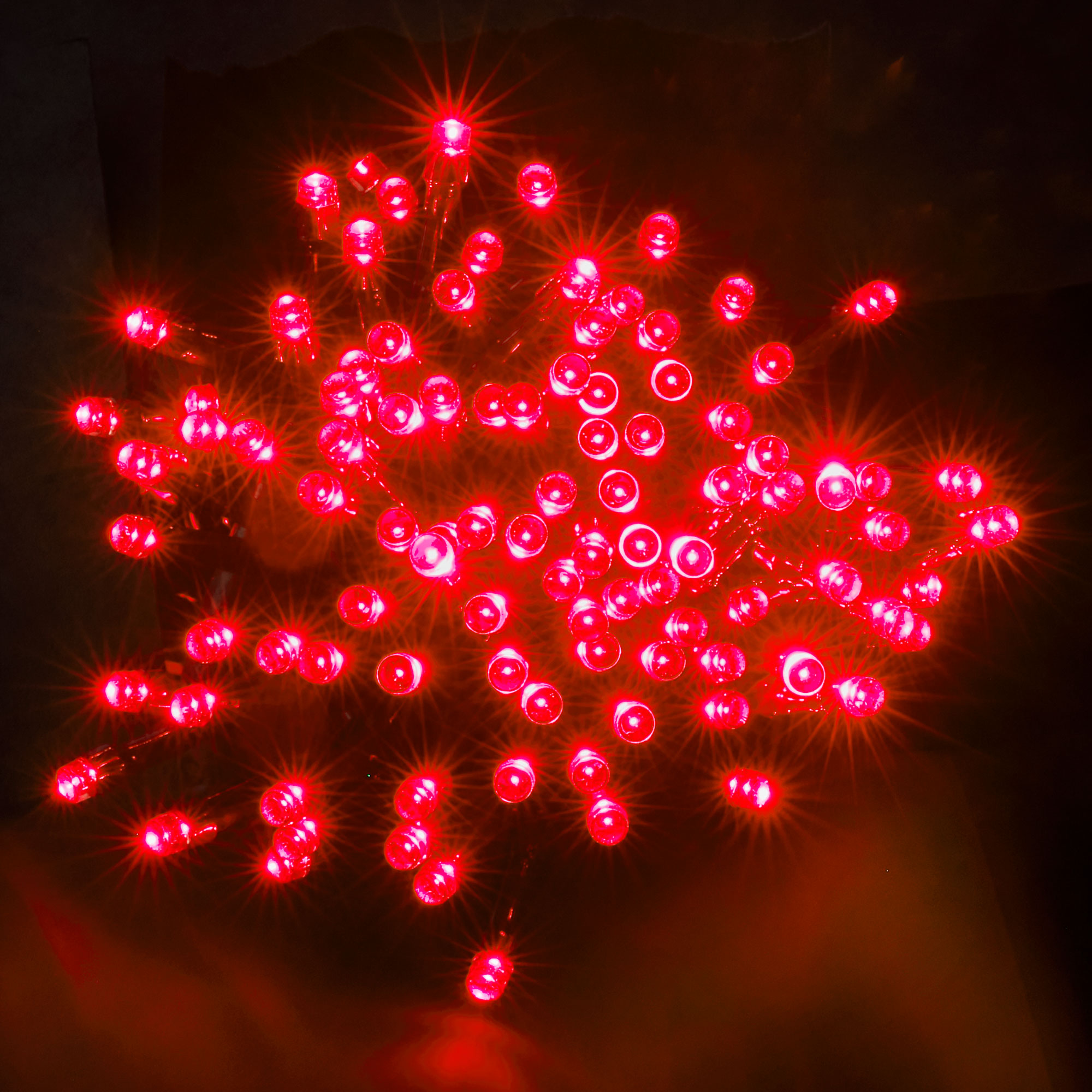 Innovative Living Red Solar String Lights