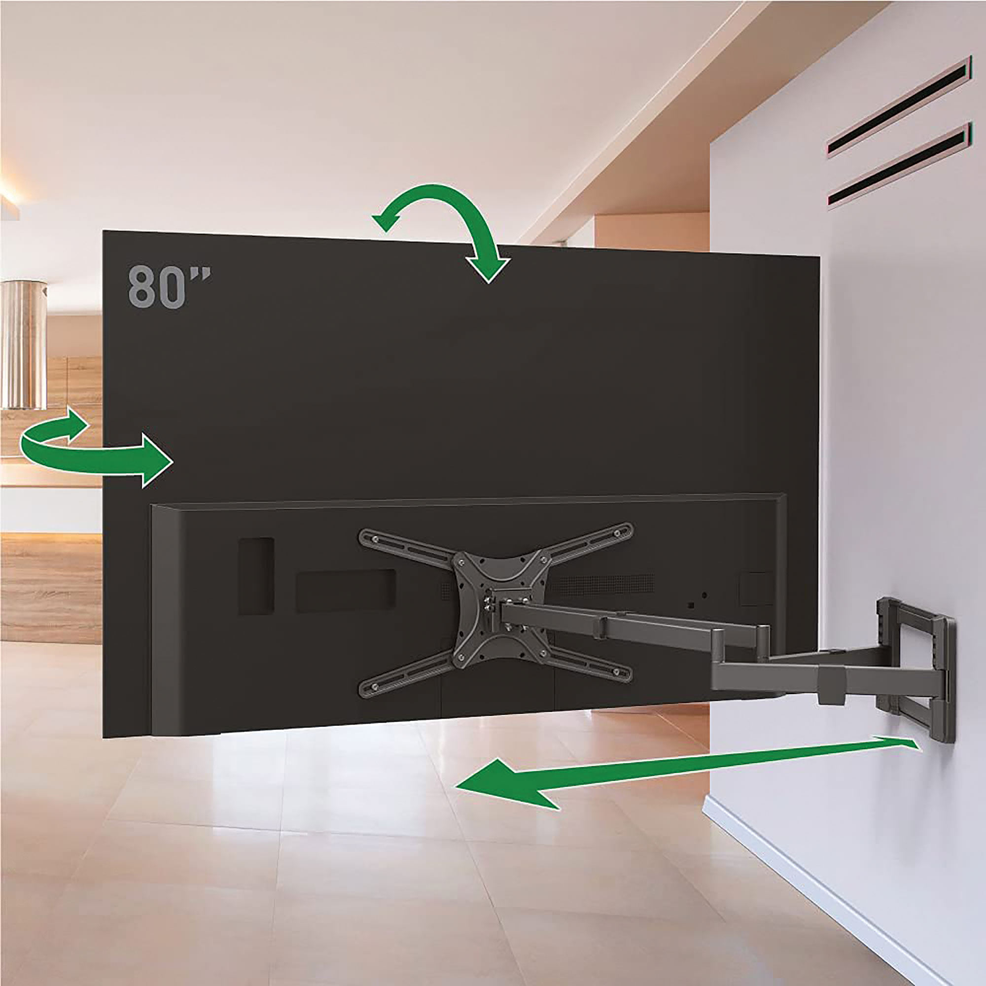 Barkan Wall Mount for 13-80" TVs