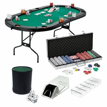 Fat Cat Texas Hold'em Table and Game Set