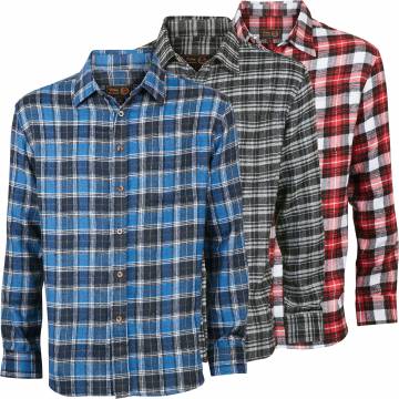 Victory Sportswear Men's Flannel Shirts - 3 Pack