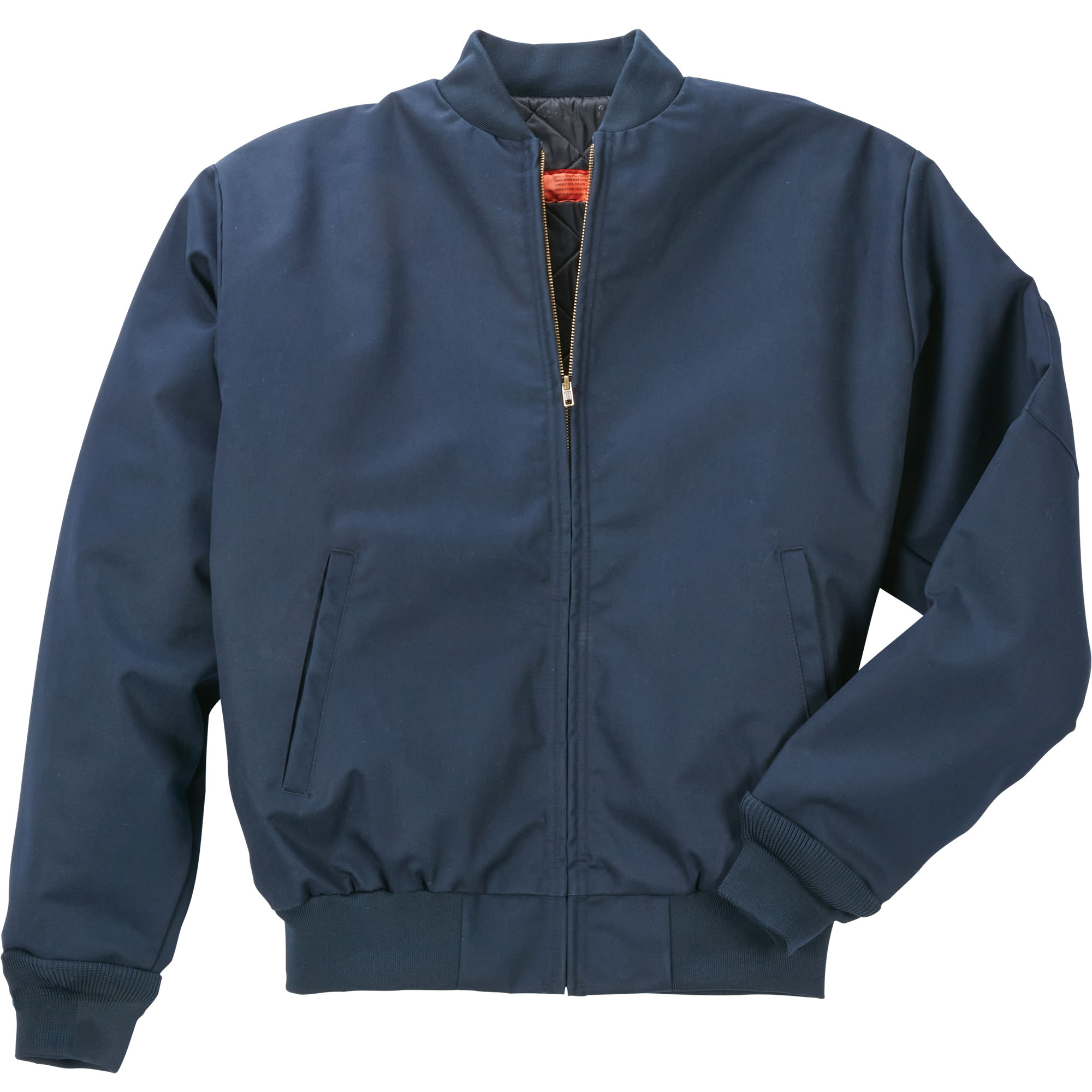 Men's Navy Twill Work Jacket