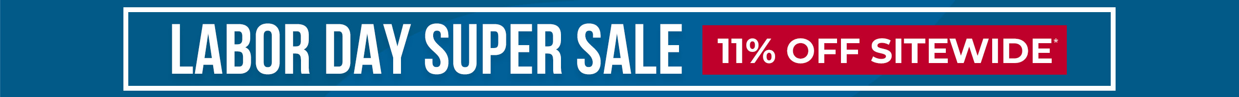 Labor Day Sale