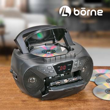 Borne CD, AM/FM, Cassette Boombox Is Back And Better Than Ever!