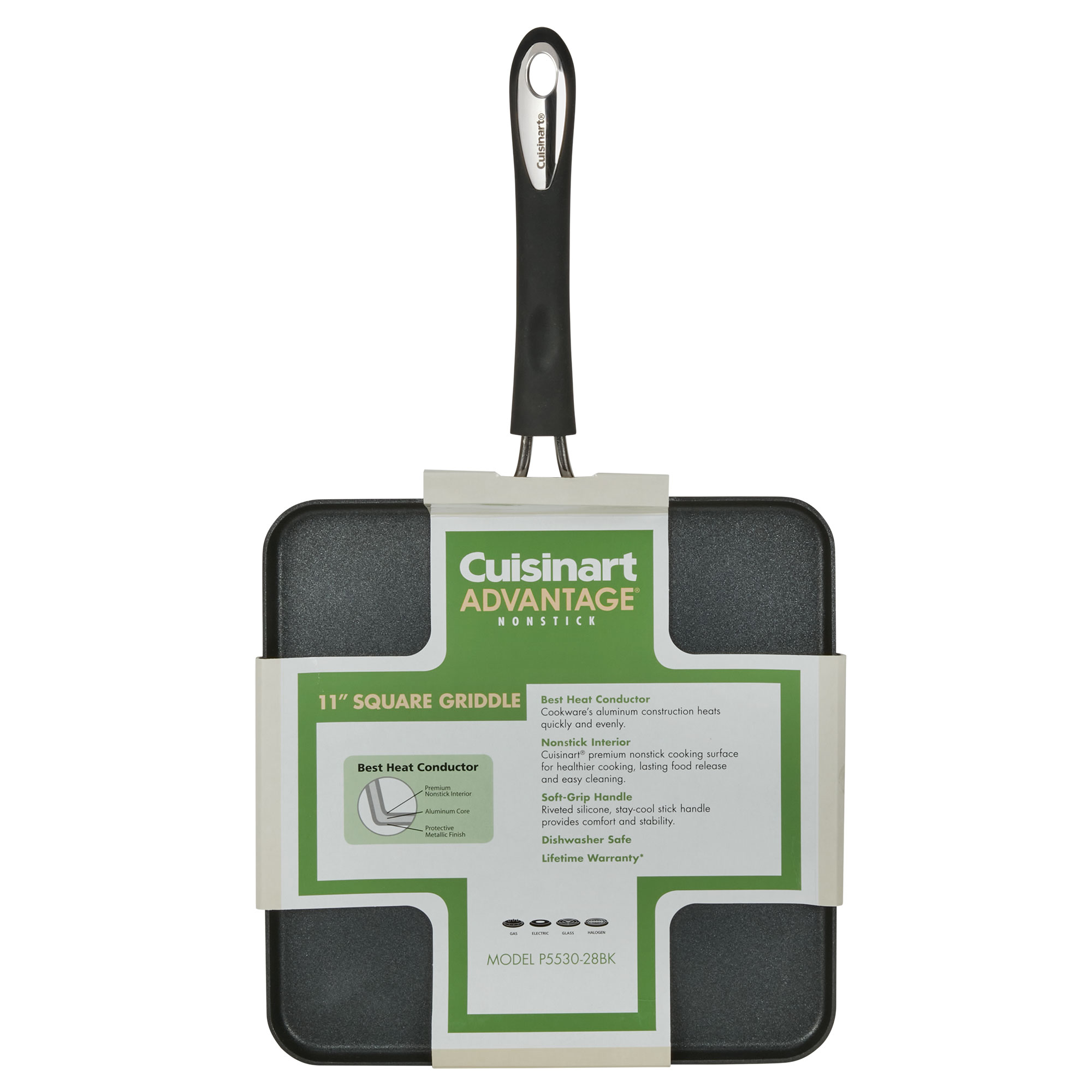 Cuisinart Non-Stick 11" Square Griddle