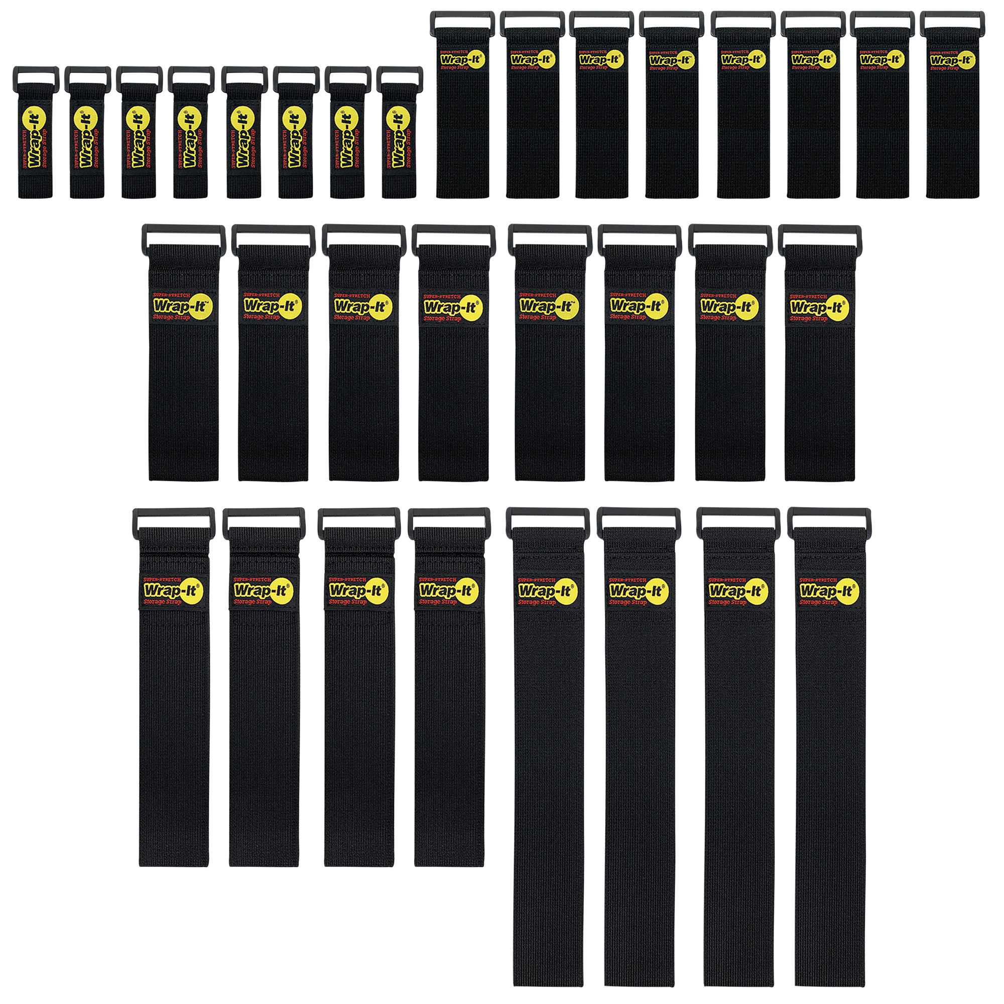 Wrap-It 32 Piece Storage Strap Set