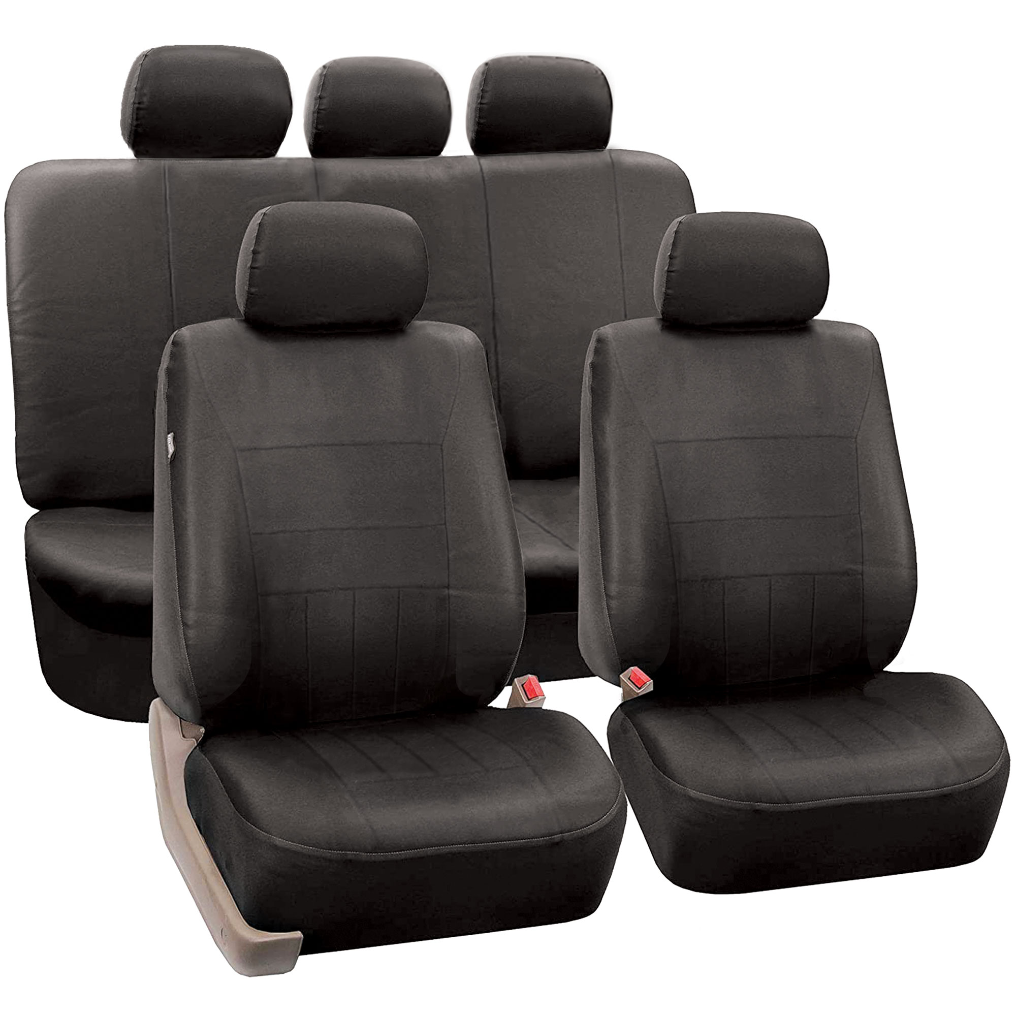 Simoniz Black Car Seat Cover Set