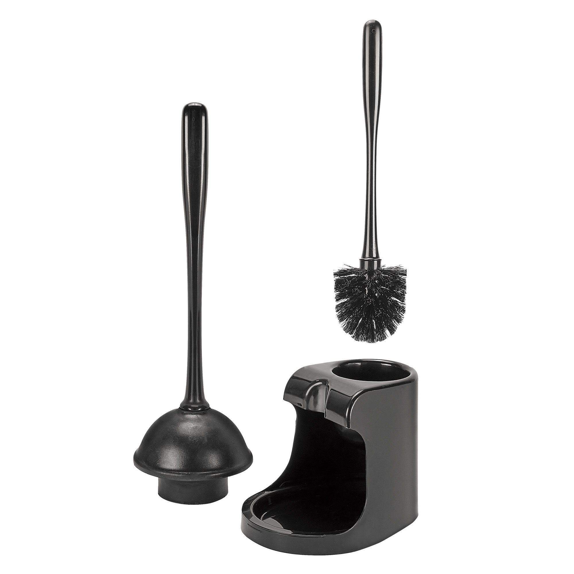 Toilet Plunger & Brush Combo
