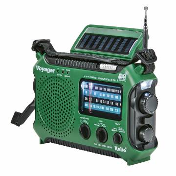 Kaito Voyager Emergency 7-Band AM/FM NOAA Radio - Emergency Alerts &amp; SOS Light