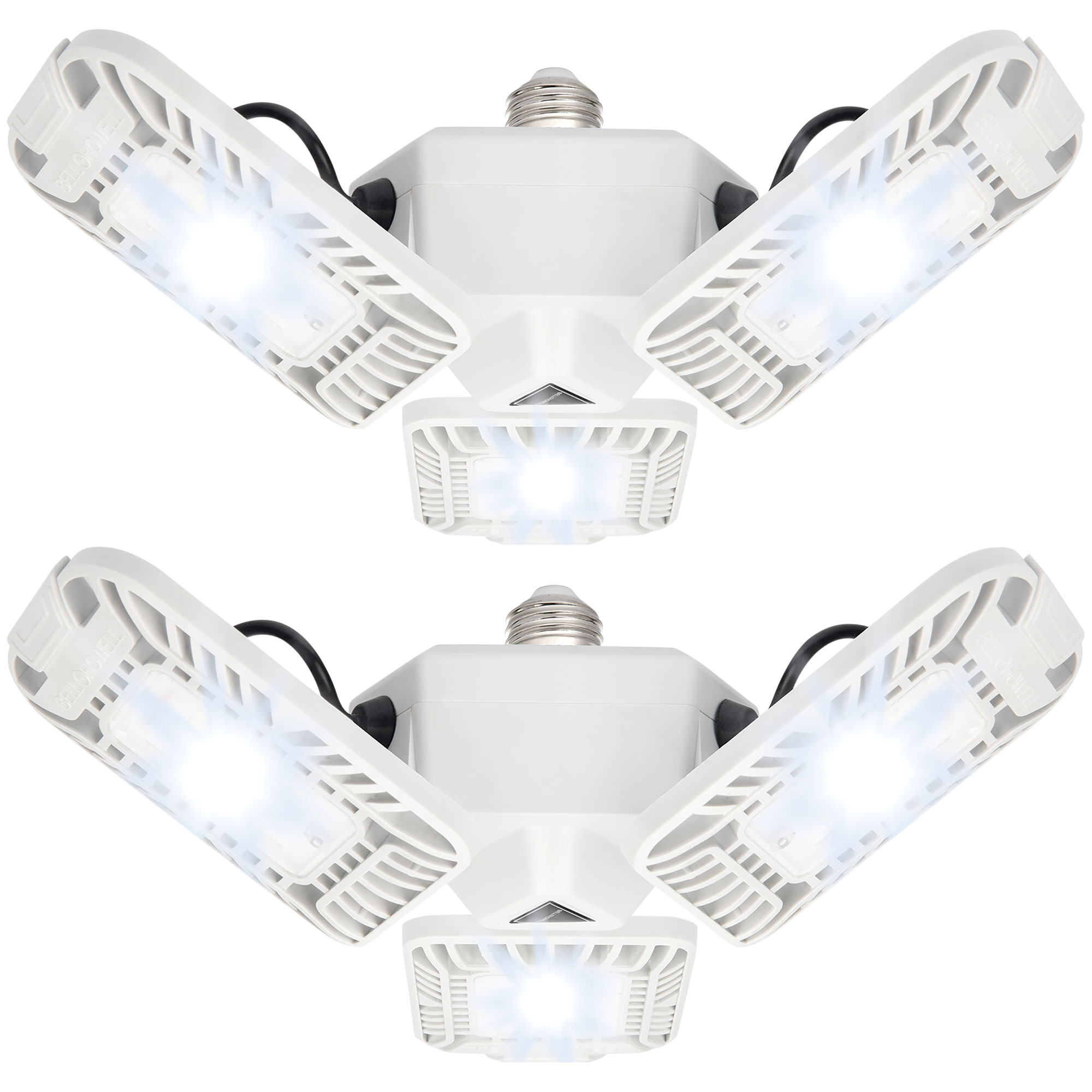 TriBurst 2000-Lumen LED Light - 2 Pack