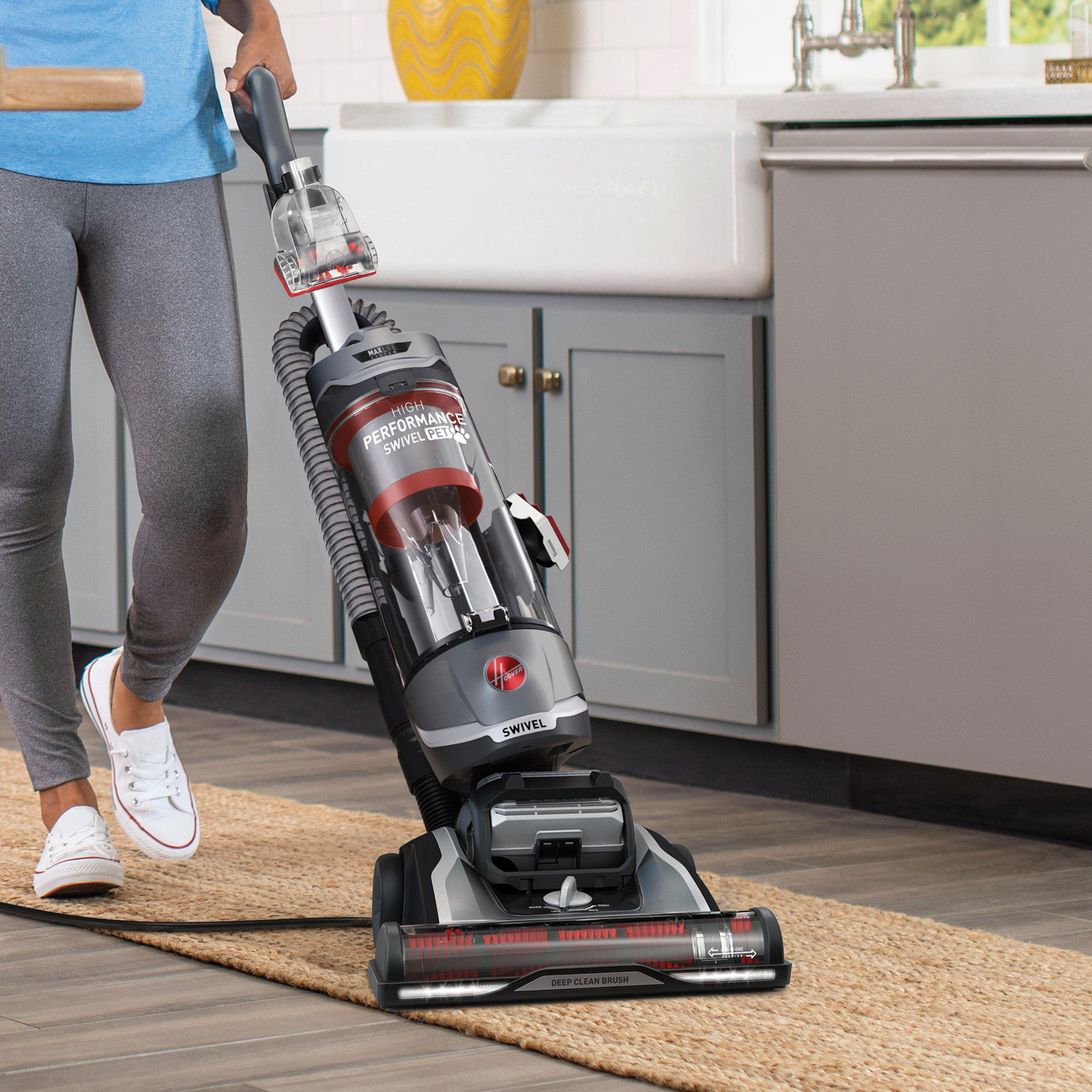 Hoover Swivel Pet Upright Vacuum