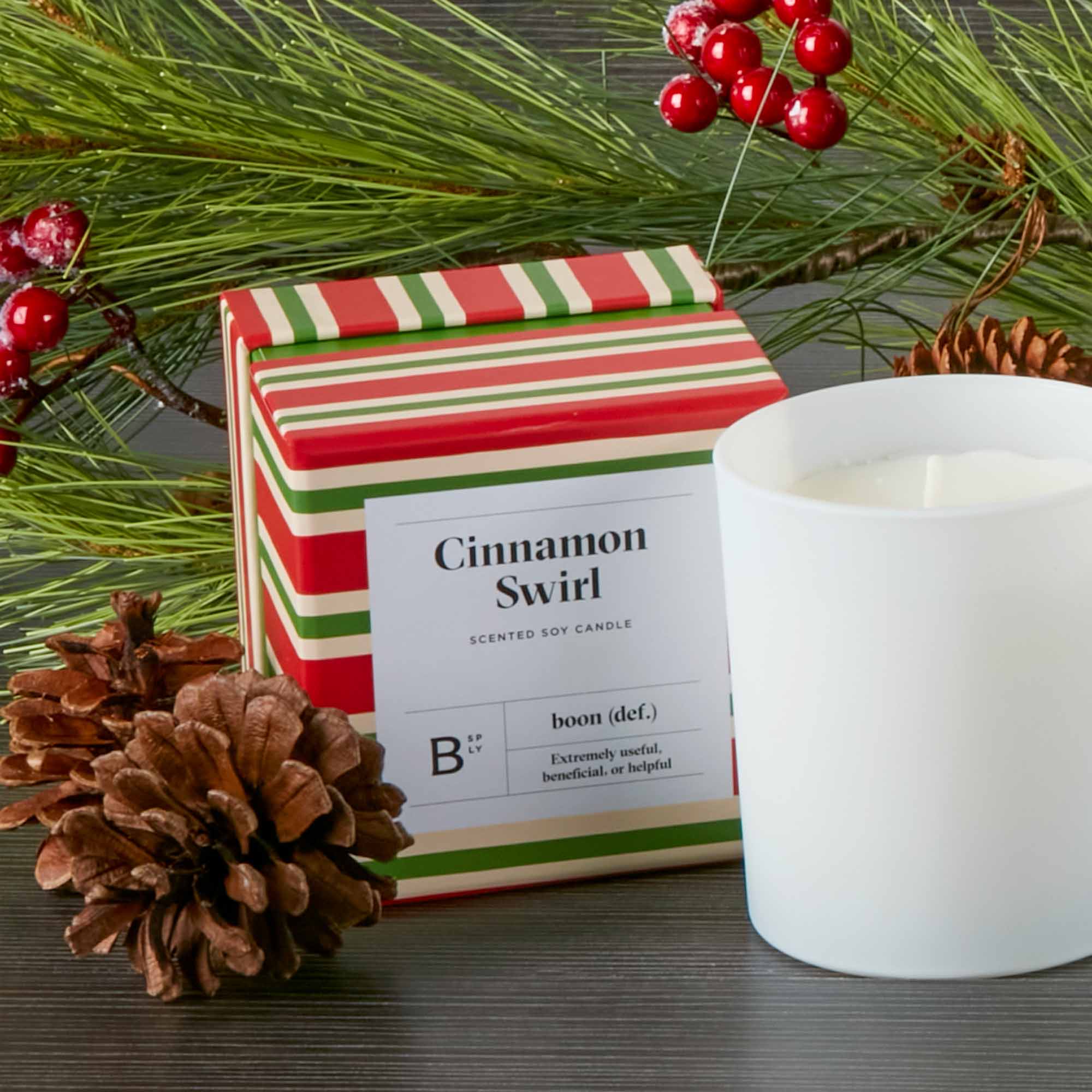 Boon Supply Natural Soy Candle - Cinnamon Swirl