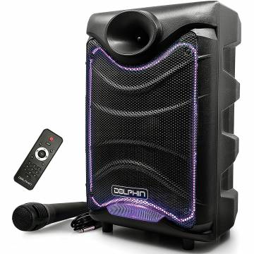 8&quot; Portable Bluetooth Speaker with LED Light