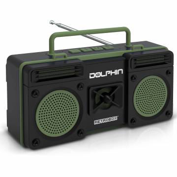 Dolphin Retrobox Portable Bluetooth Speaker