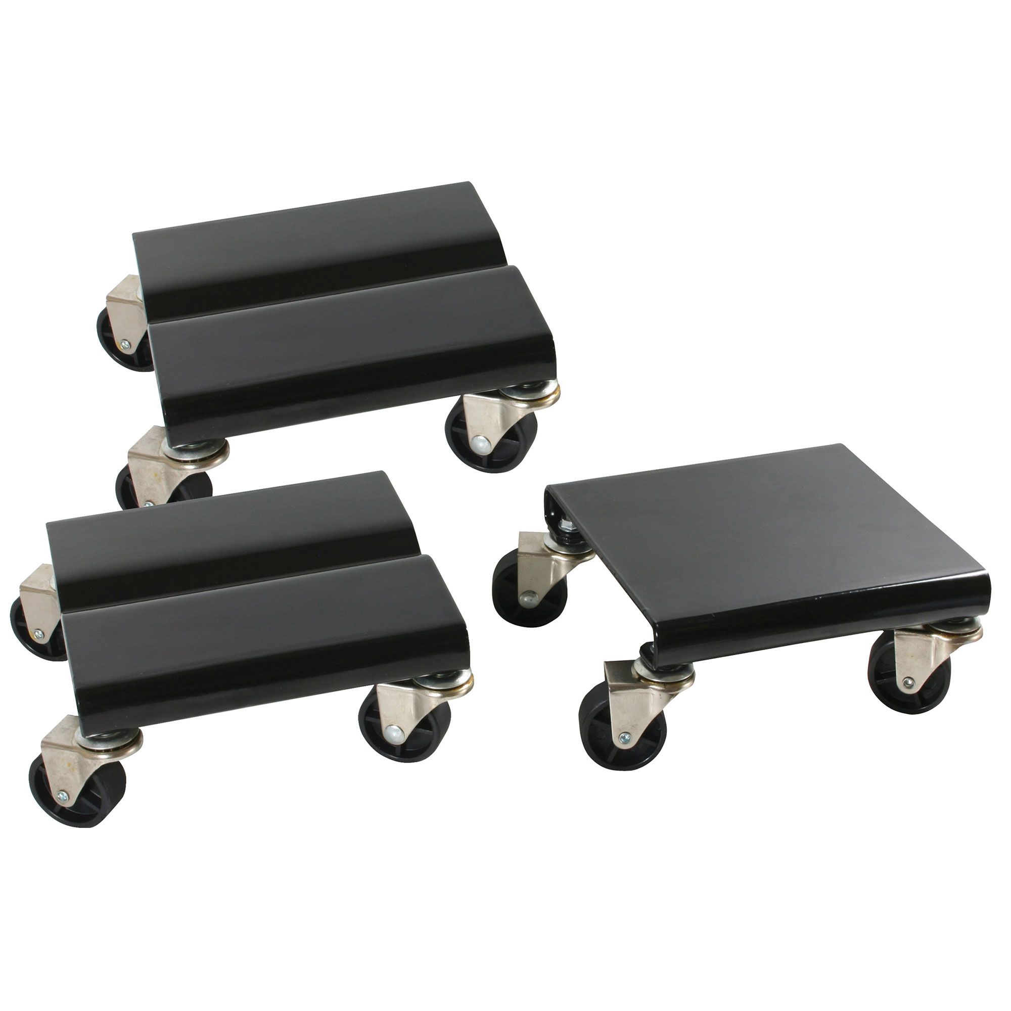 Buffalo Tools Black Bull 1500-lb. Steel Snowmobile Dolly Set