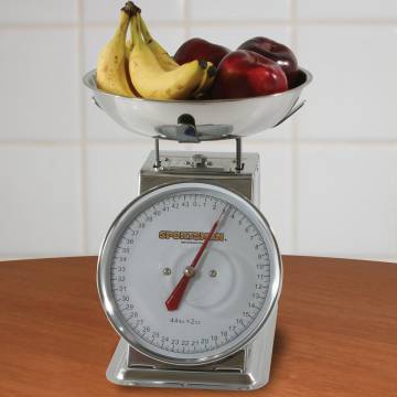 Buffalo Tools 44-lb. Stainless Steel Dial Scale