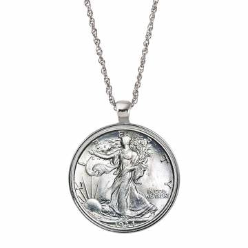 Walking Liberty Pendant