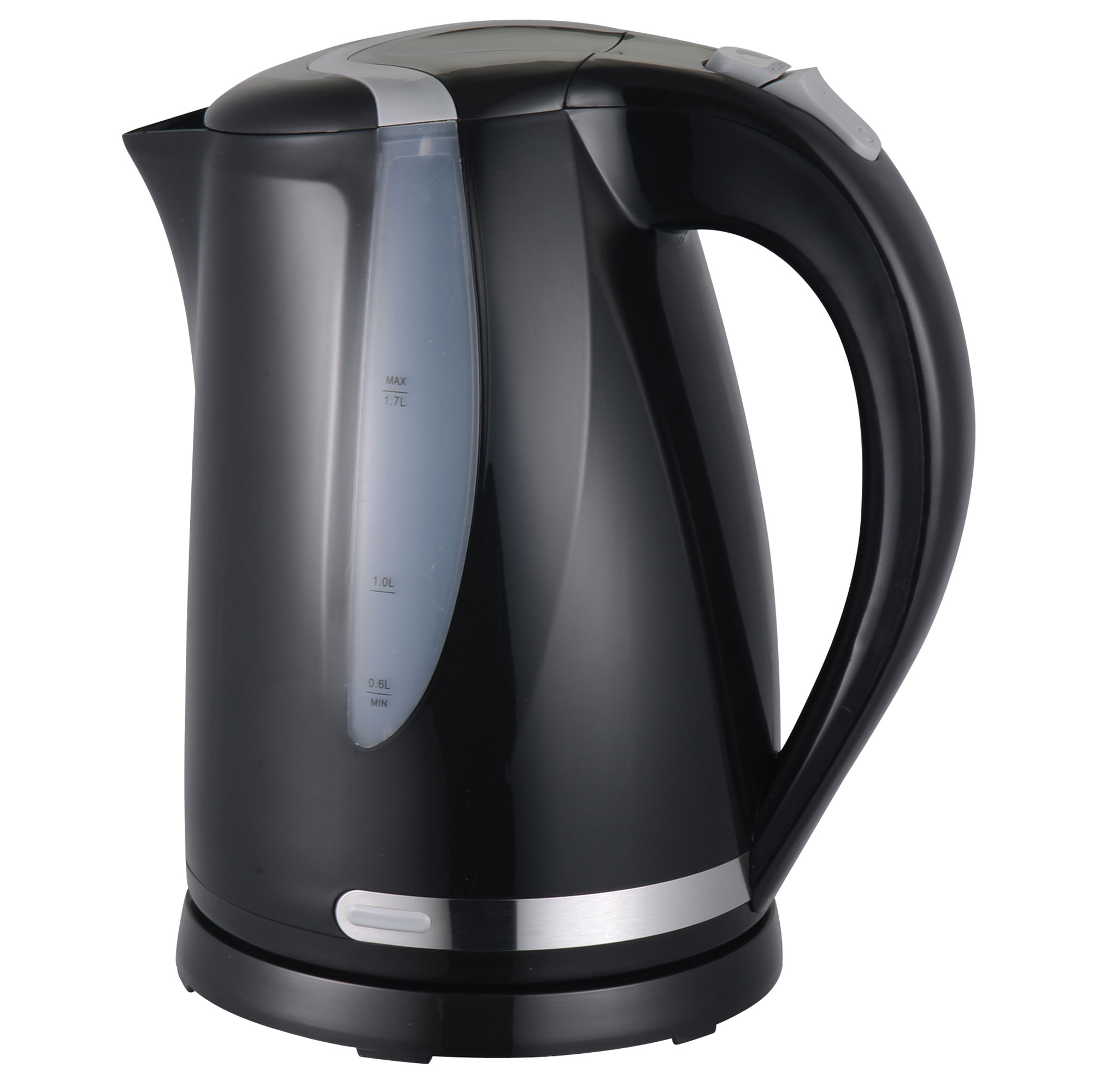 Emerald 1.7-Liter Black Electric Kettle