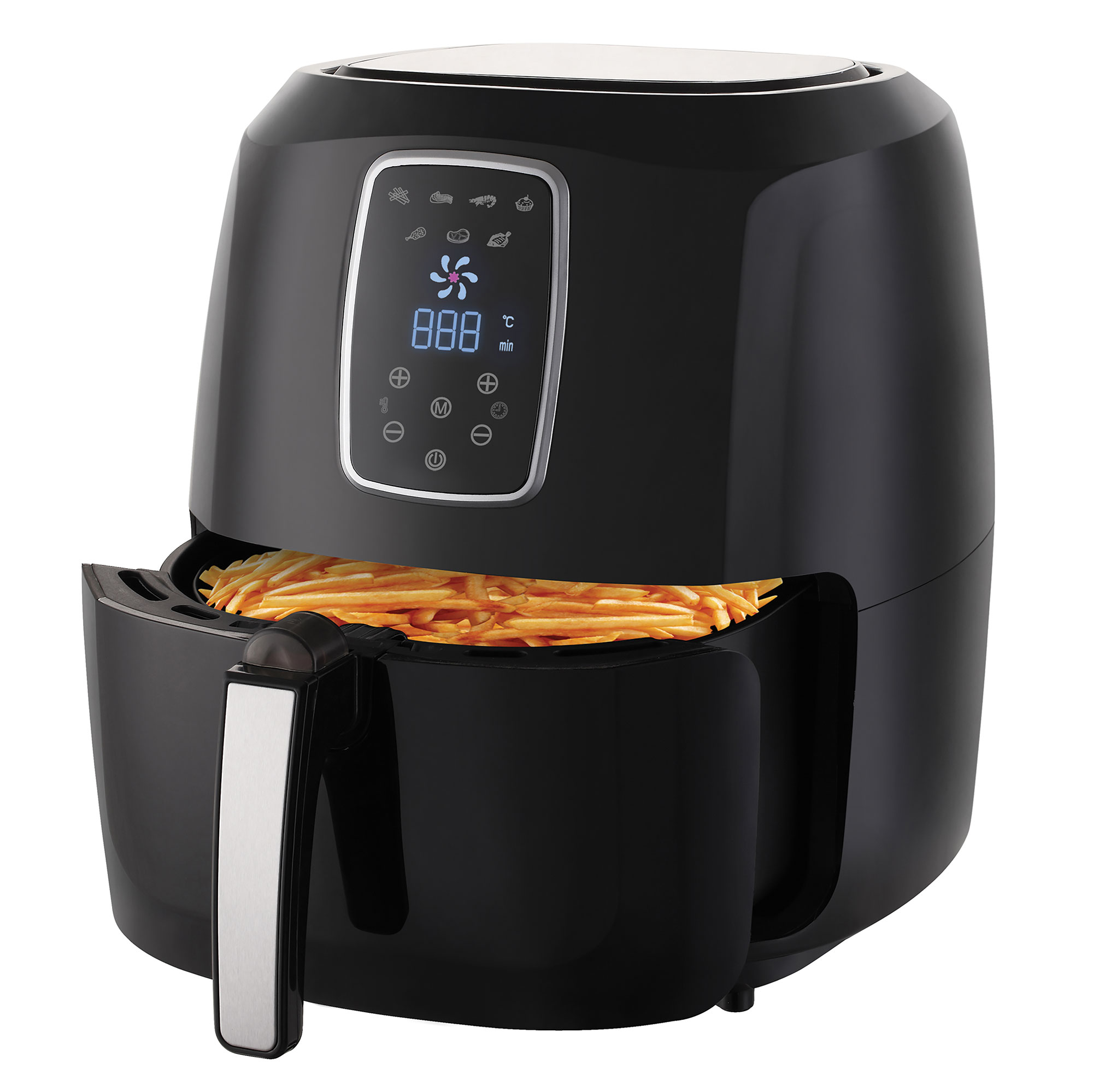 Emerald 26-Quart Dual Zone Feature Stainless Steel Air Fryer in the Air  Fryers department at