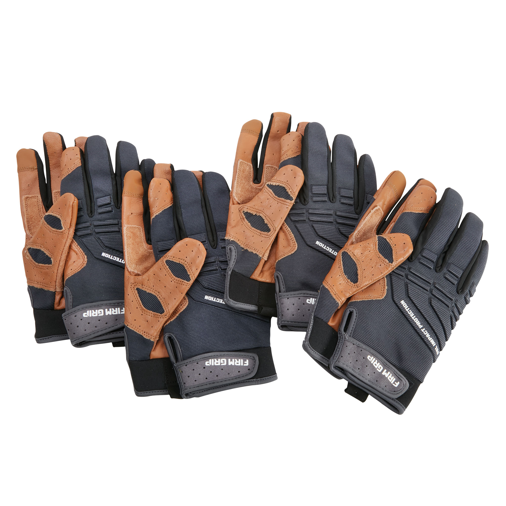 Firm Grip Utility Gloves - 4 Pack