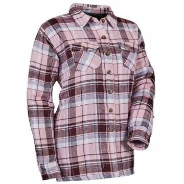Casual Country Ladies Pink Quilted Flannel