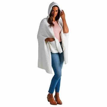 Softies Marshmallow Hooded Shawl