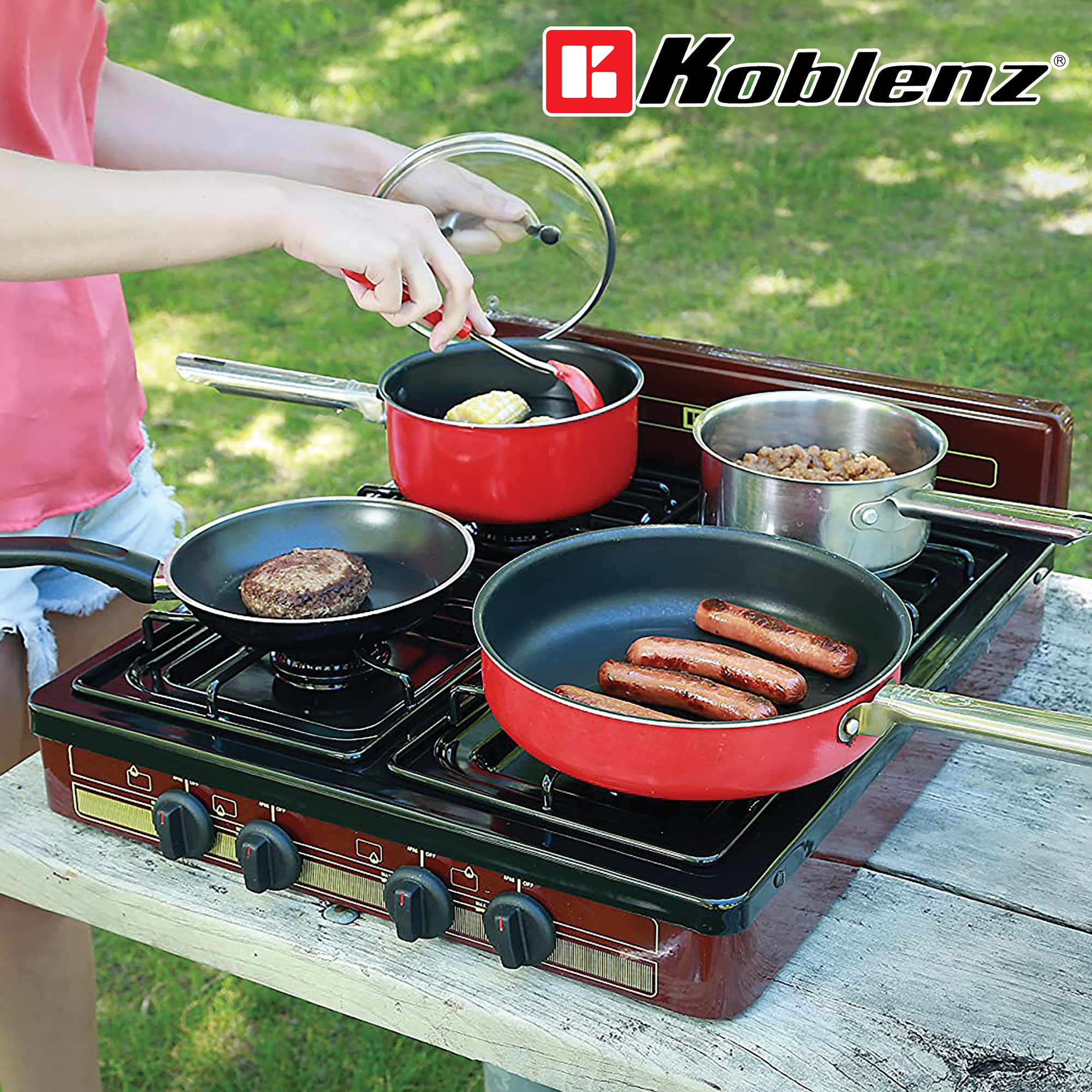 Instant Outdoor Stovetop - Koblenz 4-Burner Propane Stove