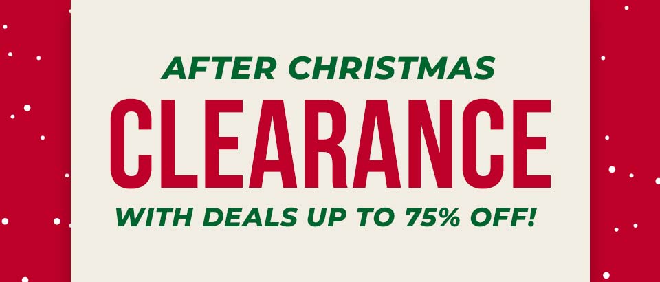 After Christmas Clearance