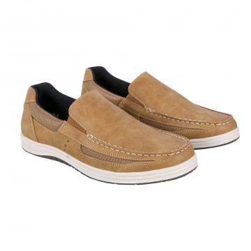 Island Surf Men's Tan Casual Boat Shoes