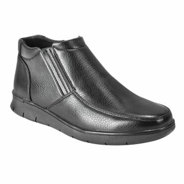 Maximus Men's Black Side Zip Boots