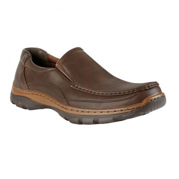 Maximus Men's Brown Slip-On Shoes