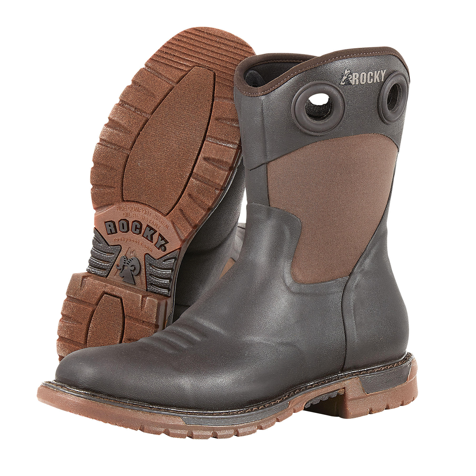 Rocky Original Ride FLX Rubber Western Boot