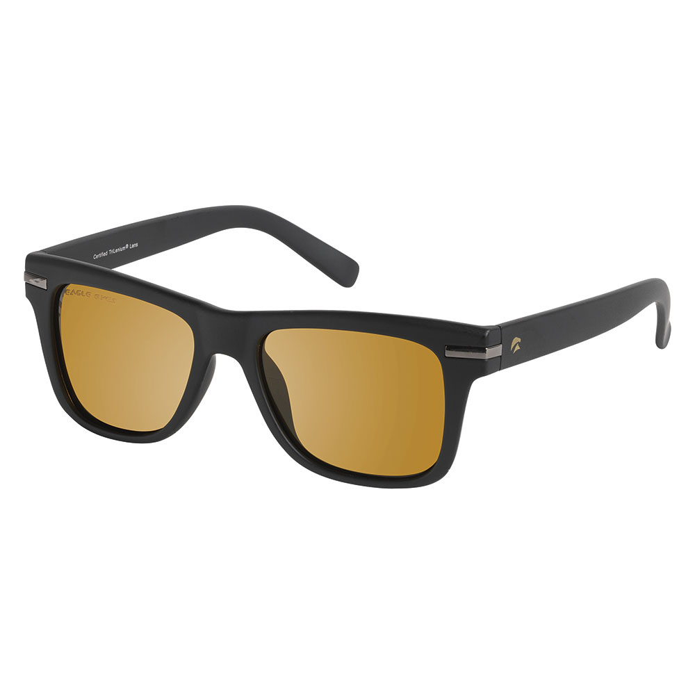 Eagle Eyes Swift Black Retro Sunglasses