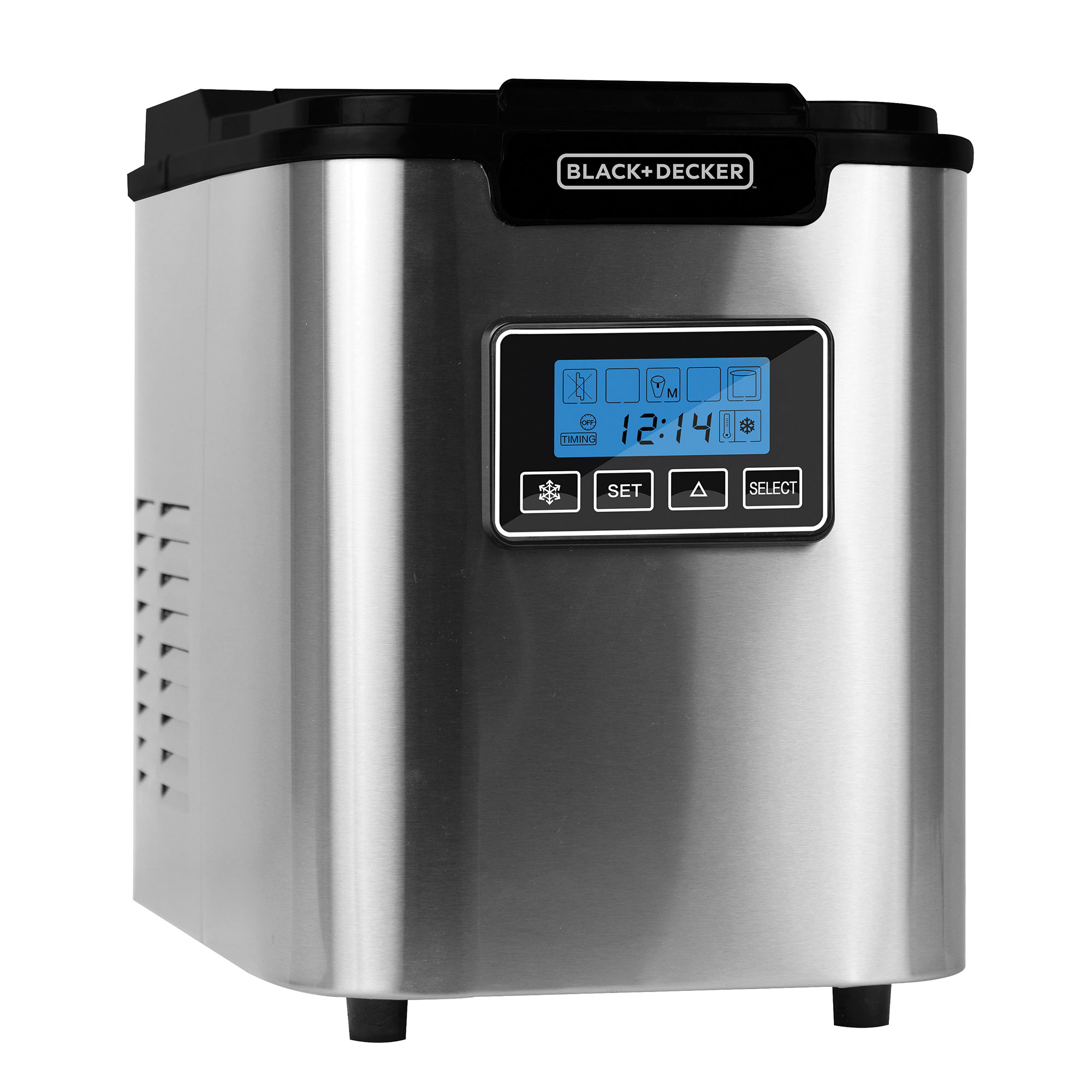 Black & Decker 26-lb. Capacity Stainless Steel Ice Maker