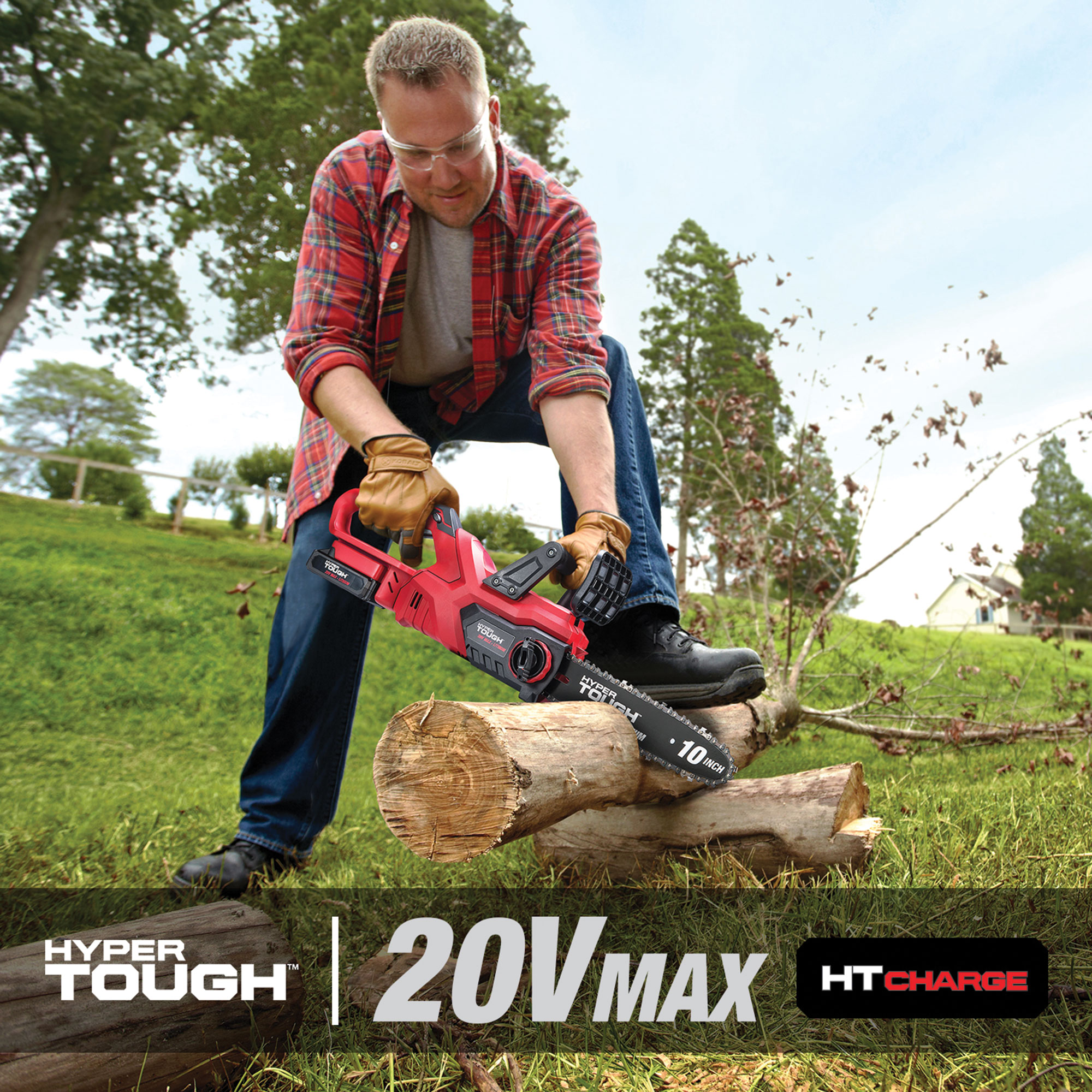 Hyper Tough 20V Li-ion Chainsaw