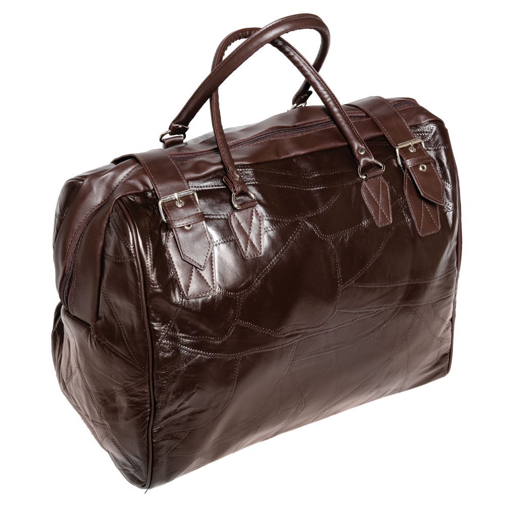 Weekend Brown Leather Bag