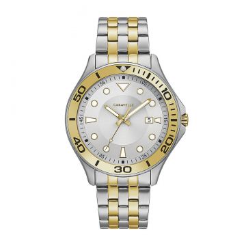 Caravelle Two-Tone Men's Watch